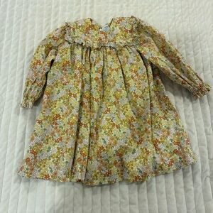 James & Lottie Floral Long Sleeve Dress 2t